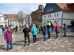 Rasseln in Naumburg - eine alte Ostertradition (Foto: Karl-Franz Thiede)